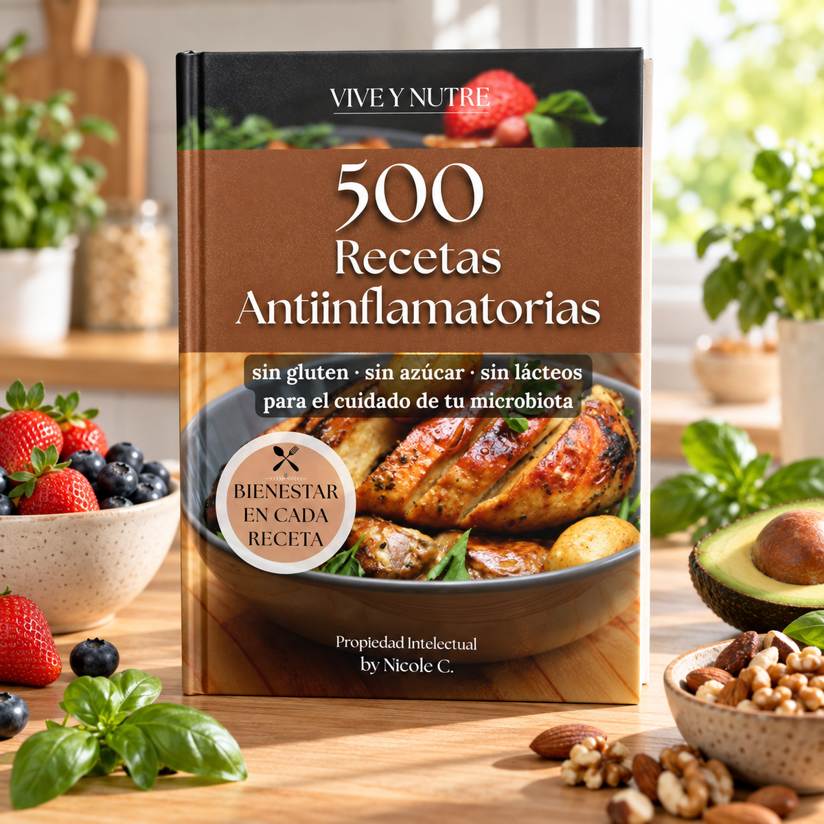 Salud Femenina: 500 RECETAS ANTIINFLAMATORIAS + 6 Bonus de Regalo!!!