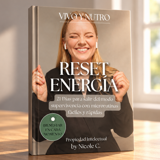 RESET ENERGIA: 21 días para recuperar tu energía+8 Bonos de Regalo!!!